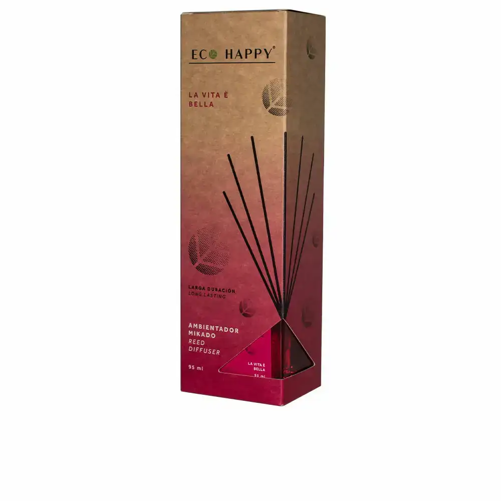 Batonnets parfumes eco happy la vita e bella 95 ml _6122. DIAYTAR COTE D'IVOIRE - Votre Oasis de Shopping en Ligne. Explorez notre boutique et découvrez des produits qui ajoutent une touche de magie à votre quotidien.
