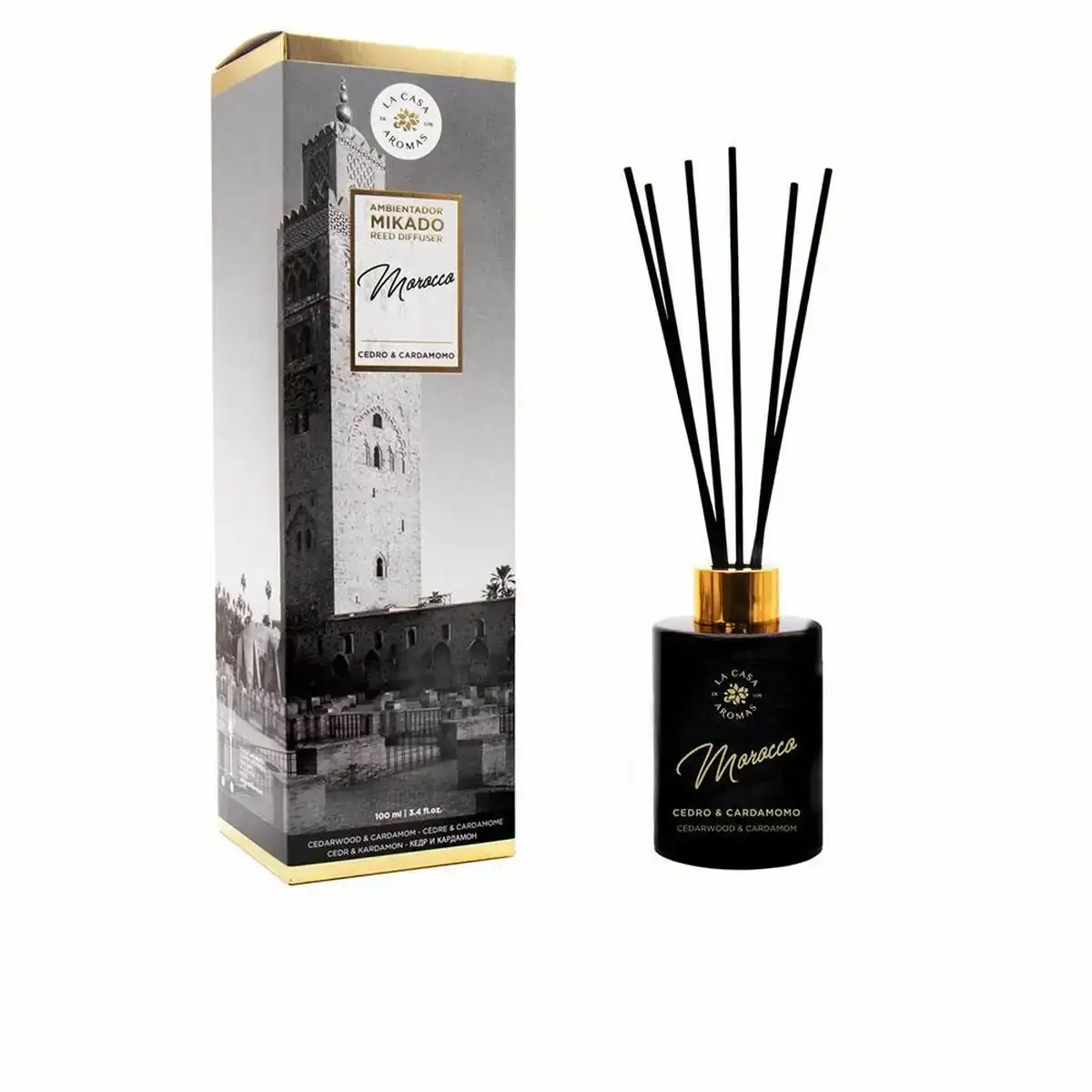 Batonnets parfumes la casa de los aromas morocco cedre cardamone 100 ml _1174. Bienvenue sur DIAYTAR COTE D'IVOIRE - Votre Fenêtre sur le Shopping Moderne. Parcourez notre boutique en ligne et découvrez des produits qui incarnent l'évolution du style et de la qualité.