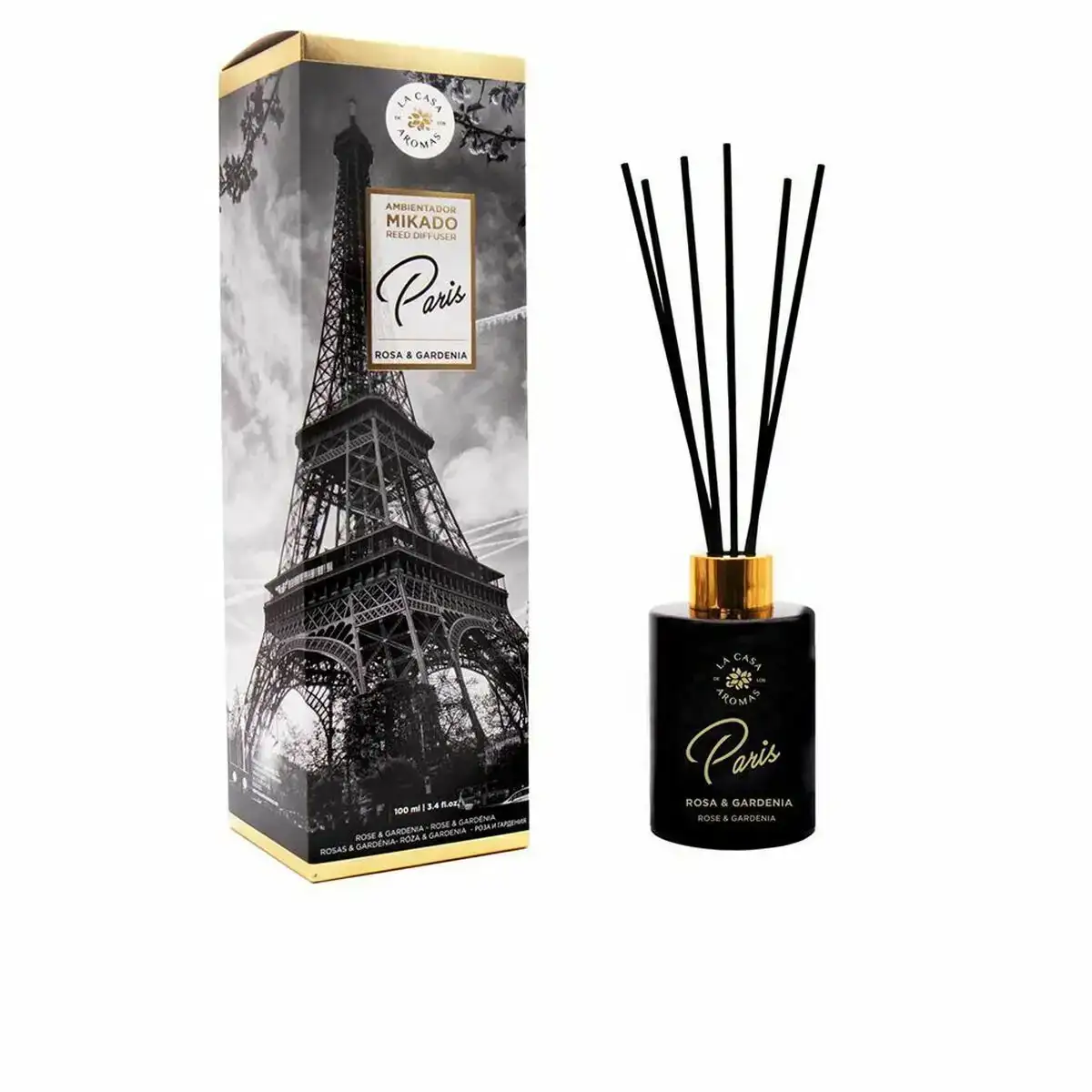 Batonnets parfumes la casa de los aromas paris rose gardenia 100 ml _8526. DIAYTAR COTE D'IVOIRE - L'Art de Vivre en Couleurs. Découvrez notre boutique en ligne et trouvez des produits qui ajoutent une palette vibrante à votre quotidien.