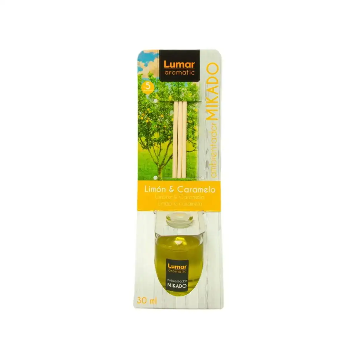 Batonnets parfumes lumar citron 30 ml _1348. Entrez dans le Monde de DIAYTAR COTE D'IVOIRE - Où Chaque Produit Raconte une Histoire Unique. Explorez notre sélection et laissez-vous transporter par des récits à travers les articles que vous choisissez.