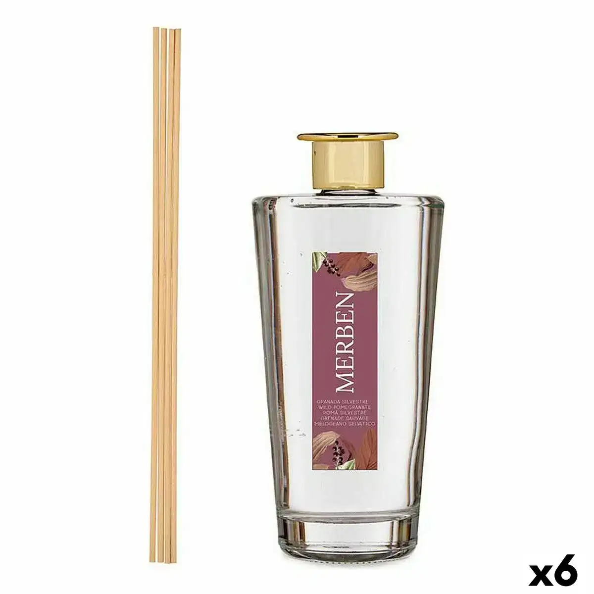 Batonnets parfumes merben grenade 500 ml 6 unites _7223. DIAYTAR COTE D'IVOIRE - Où Votre Shopping Prend Vie. Explorez notre boutique en ligne pour trouver des articles qui vous ressemblent et qui ajoutent de l'éclat à votre quotidien.