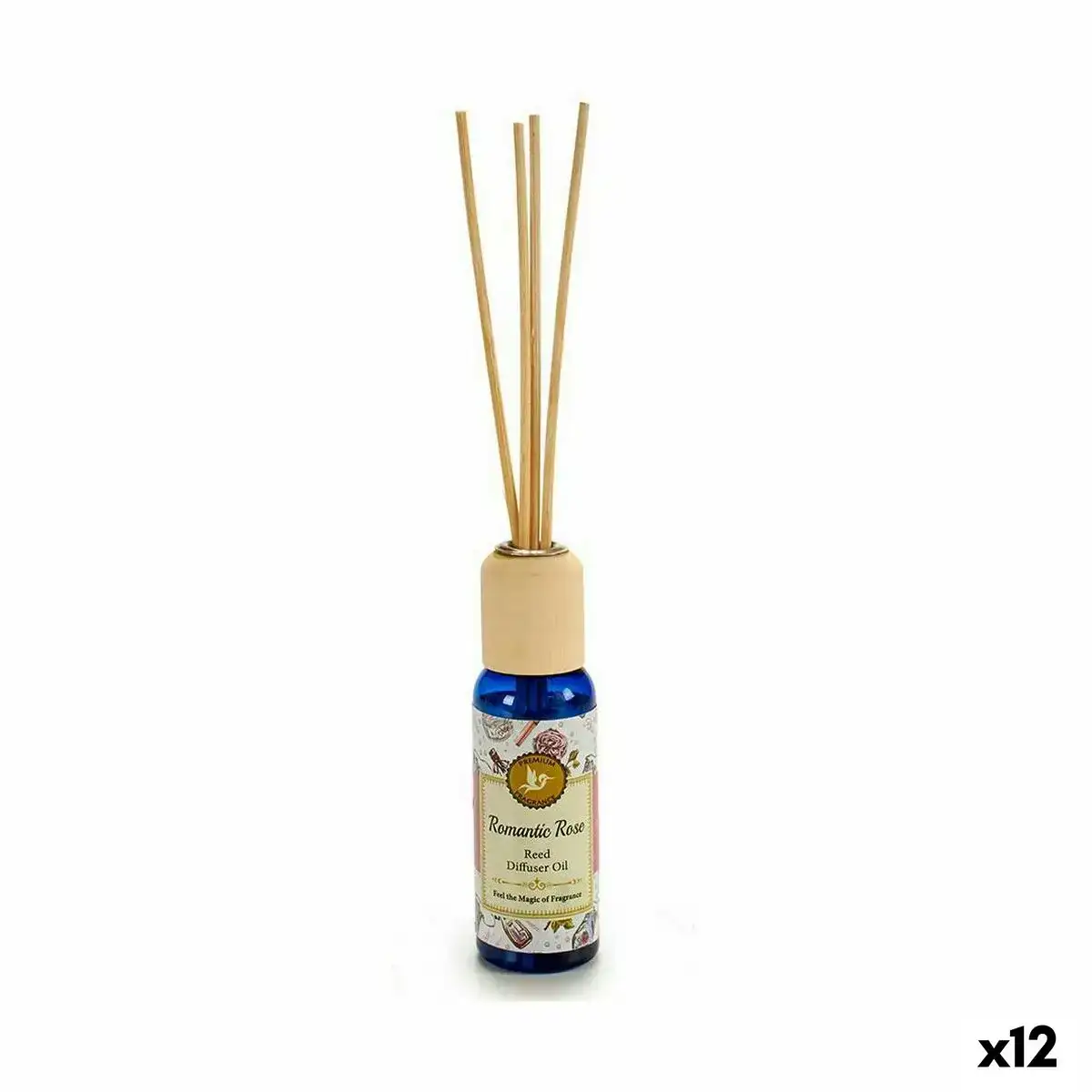 Batonnets parfumes romantic rose 50 ml 12 unites _2832. DIAYTAR COTE D'IVOIRE - Votre Passage vers le Raffinement. Plongez dans notre univers de produits exquis et choisissez des articles qui ajoutent une touche de sophistication à votre vie.