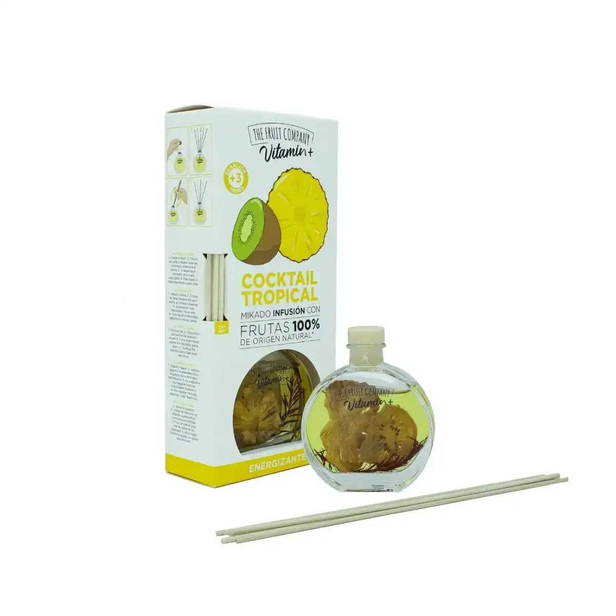 Batonnets parfumes the fruit company tropical 75 ml _5631. Entrez dans l'Univers de DIAYTAR COTE D'IVOIRE - Où l'Innovation Rencontre la Tradition. Explorez notre sélection de produits modernes et traditionnels qui incarnent l'esprit dynamique du Côte d'Ivoire.