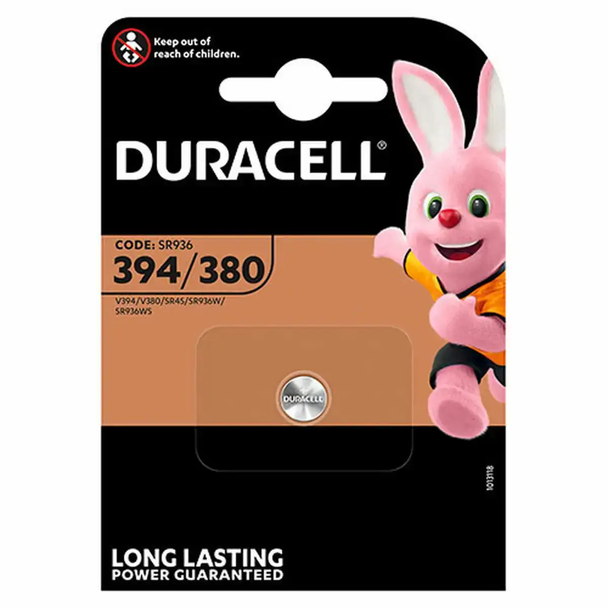 Batterie d oxyde duracell 394 380_3020. DIAYTAR COTE D'IVOIRE - Là où le Shopping Devient une Expérience. Naviguez à travers notre catalogue diversifié et découvrez des produits qui ajoutent de la couleur et de la passion à votre vie.