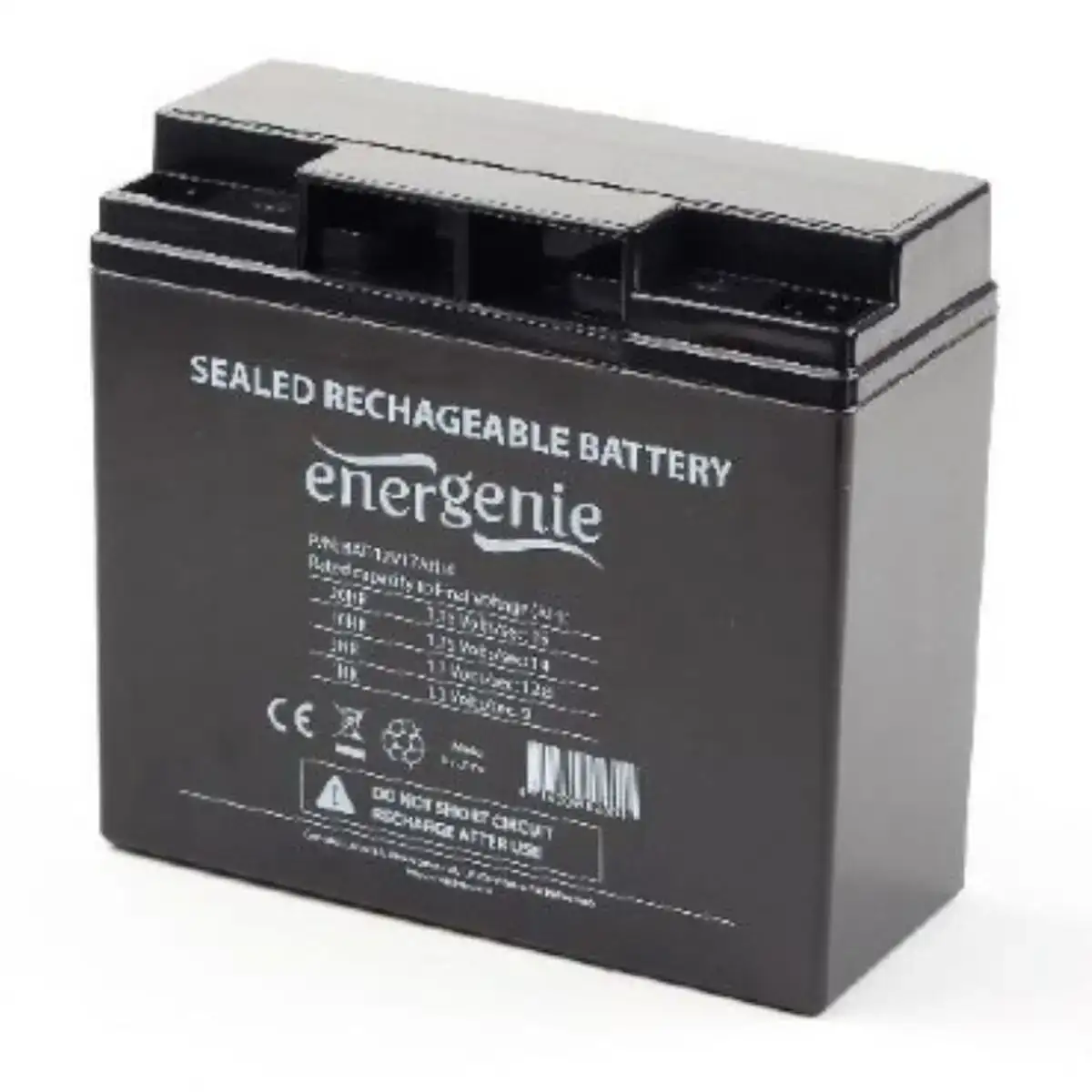 Batterie gembird bat 12v17ah 4_4349. Entrez dans l'Univers de DIAYTAR COTE D'IVOIRE - Votre Destination de Shopping Complète. Découvrez des produits qui reflètent la diversité et la richesse culturelle du Côte d'Ivoire, le tout à portée de clic.