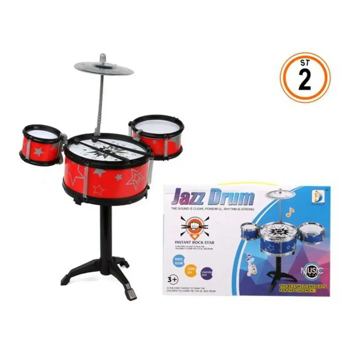 Batterie musicale 118186 27 x 18 cm_5781. DIAYTAR COTE D'IVOIRE - Votre Boutique en Ligne, Votre Identité. Naviguez à travers notre plateforme et choisissez des articles qui expriment qui vous êtes et ce que vous chérissez.