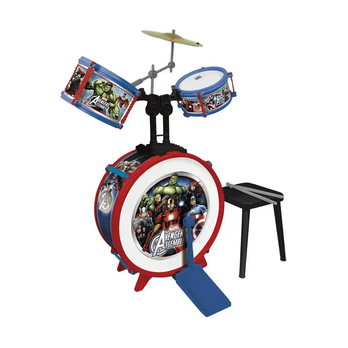 Batterie musicale the avengers plastique_6669. DIAYTAR COTE D'IVOIRE - Votre Source d'Inspiration Shopping. Parcourez nos rayons et trouvez des articles qui vous inspirent, que ce soit pour votre style, votre maison ou votre vie quotidienne.