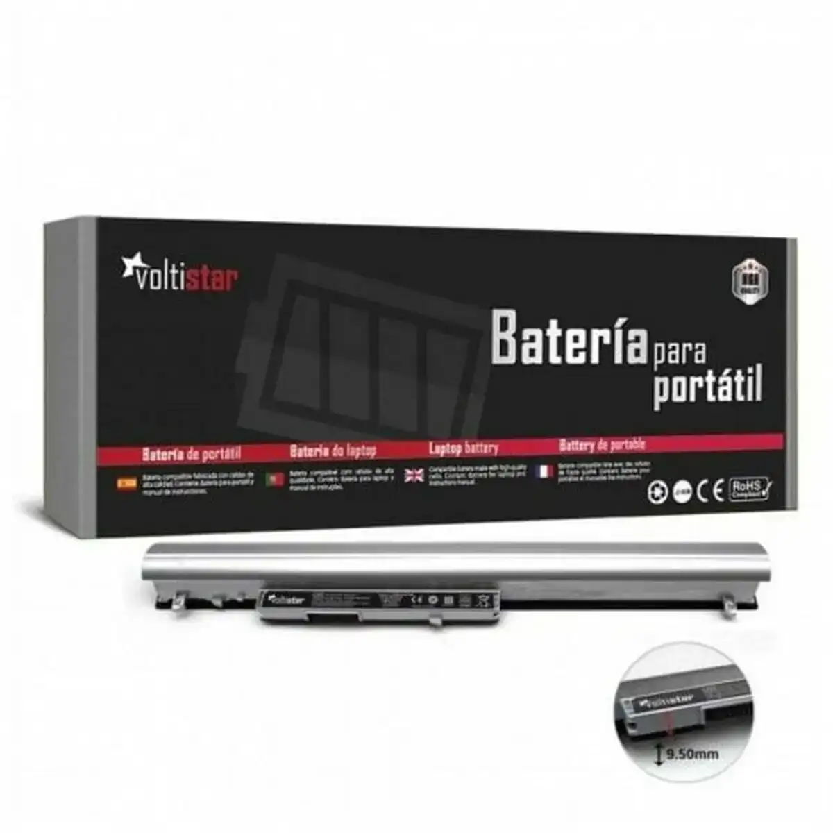 Batterie pour ordinateur portable voltistar bat2147 noir gris 2200 mah 14 8 v_1069. DIAYTAR COTE D'IVOIRE - L'Artisanat à Portée de Clic. Découvrez notre boutique en ligne pour trouver des produits uniques qui célèbrent la créativité et l'artisanat sénégalais.