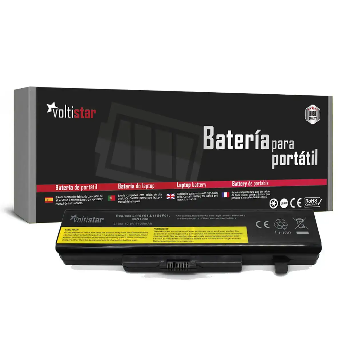 Batterie pour ordinateur portable voltistar bat2156 noir 4400 mah 10 8 v_7184. DIAYTAR COTE D'IVOIRE - Où Chaque Produit a son Histoire à Raconter. Parcourez notre catalogue et découvrez des articles qui portent en eux la passion et l'histoire du Côte d'Ivoire.