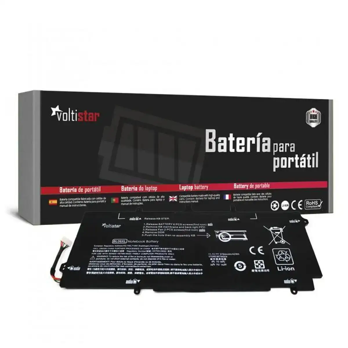 Batterie pour ordinateur portable voltistar bat2204 noir 11 1 v_2828. Bienvenue chez DIAYTAR COTE D'IVOIRE - Où Choisir Rime avec Découvrir. Plongez dans notre catalogue et trouvez des produits qui révèlent la diversité et la richesse culturelle du Côte d'Ivoire.