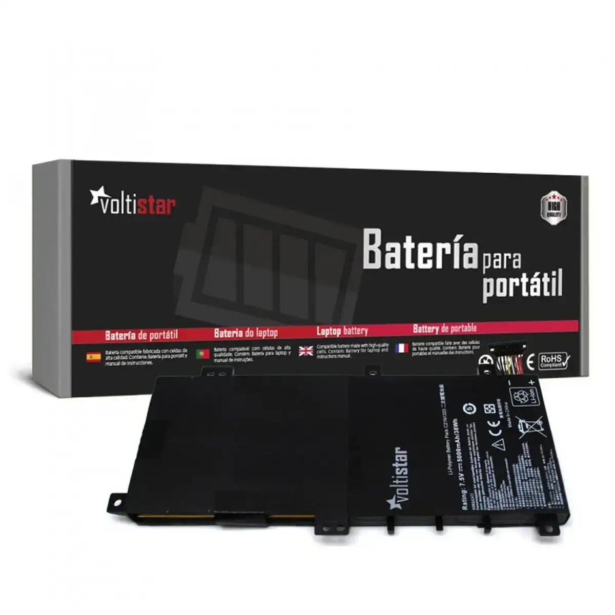 Batterie pour ordinateur portable voltistar bat2205 noir_9306. Plongez dans l'Univers de DIAYTAR COTE D'IVOIRE - Où la Qualité et la Diversité se rencontrent. Parcourez nos rayons virtuels pour trouver des produits répondant à tous les besoins, du confort de votre foyer.
