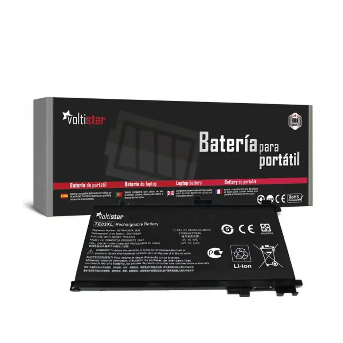 Batterie pour ordinateur portable voltistar bat2214 noir_2722. DIAYTAR COTE D'IVOIRE - Votre Destination Shopping Incontournable. Parcourez nos rayons virtuels et trouvez des articles qui répondent à tous vos besoins, du quotidien à l'exceptionnel.