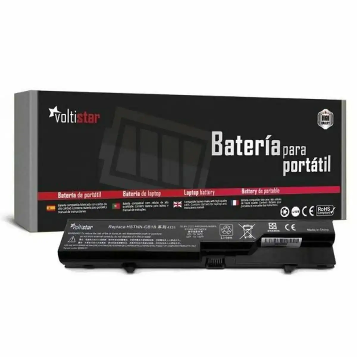 Batterie pour ordinateur portable voltistar bathp620 noir 10 8 v_4412. Entrez dans l'Univers de DIAYTAR COTE D'IVOIRE - Où Chaque Produit a sa Place. Explorez nos rayons virtuels et choisissez des articles qui s'intègrent parfaitement à votre style de vie.