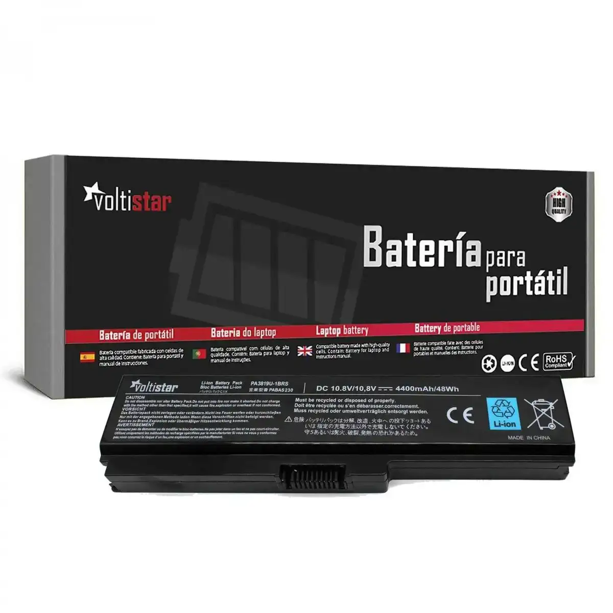 Batterie pour ordinateur portable voltistar battoshl650 noir 4400 mah 10 8 v_8182. DIAYTAR COTE D'IVOIRE - Là où Choisir est un Acte d'Amour pour la Culture Côte d'Ivoireaise. Explorez notre gamme et choisissez des produits qui célèbrent la richesse de notre patrimoine.