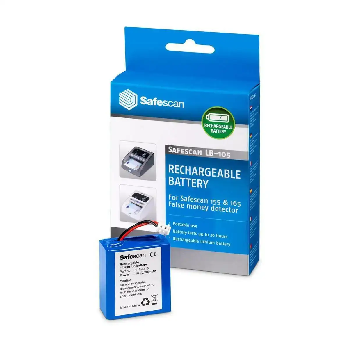 Batterie rechargeable safescan lb 105 bleu_8108. DIAYTAR COTE D'IVOIRE - Votre Passage vers l'Éclat et la Beauté. Explorez notre boutique en ligne et trouvez des produits qui subliment votre apparence et votre espace.
