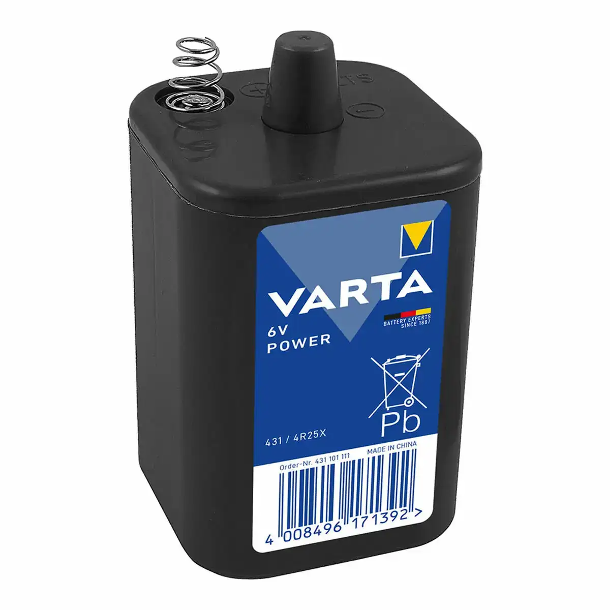 Batterie varta 431 4r25x zinc 6 v_7129. DIAYTAR COTE D'IVOIRE - L'Art de Vivre en Couleurs. Découvrez notre boutique en ligne et trouvez des produits qui ajoutent une palette vibrante à votre quotidien.