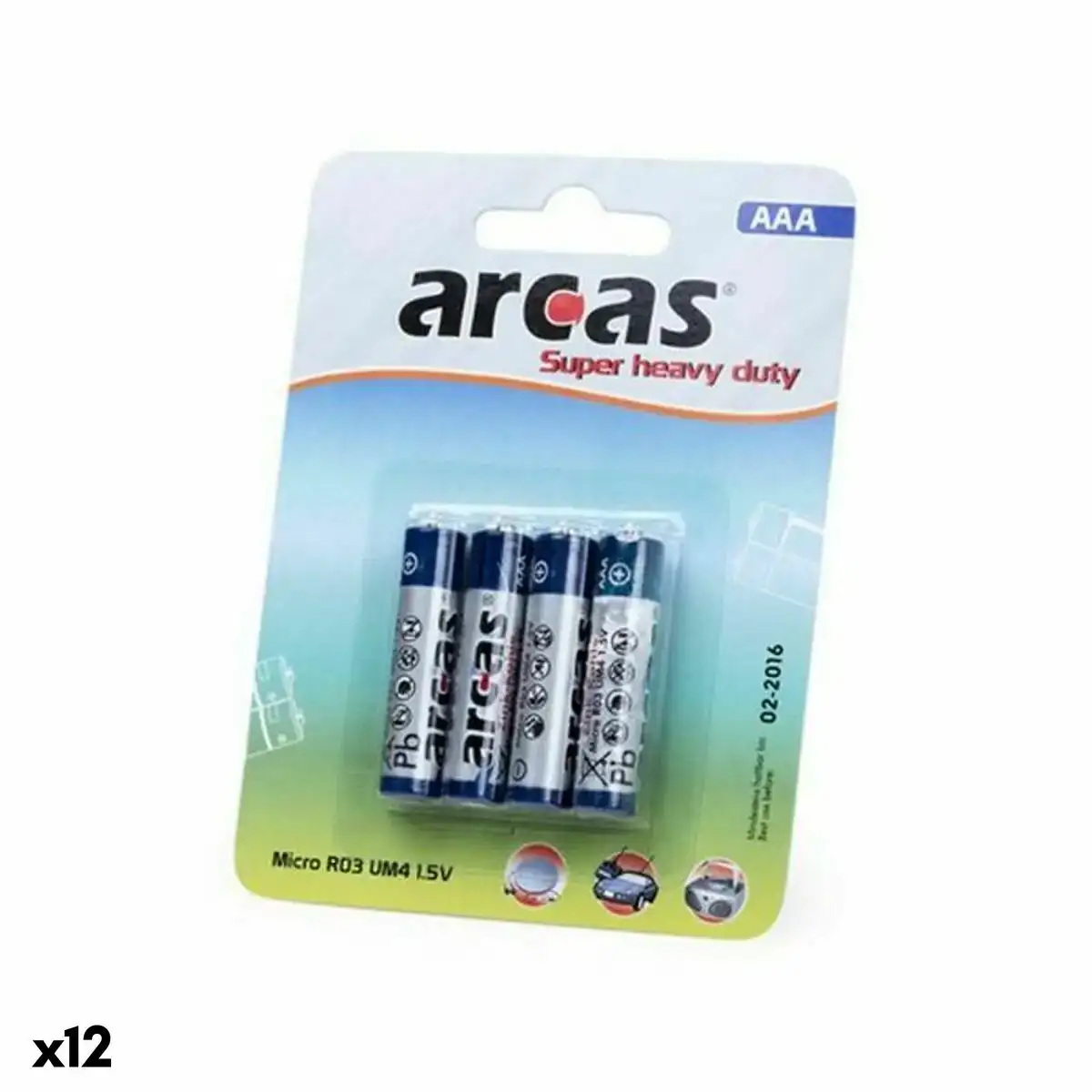 Batteries 142309 12 unites _3311. DIAYTAR COTE D'IVOIRE - L'Art de Choisir, l'Art de S'émerveiller. Explorez notre boutique en ligne et choisissez des articles qui éveillent votre sens de l'émerveillement.