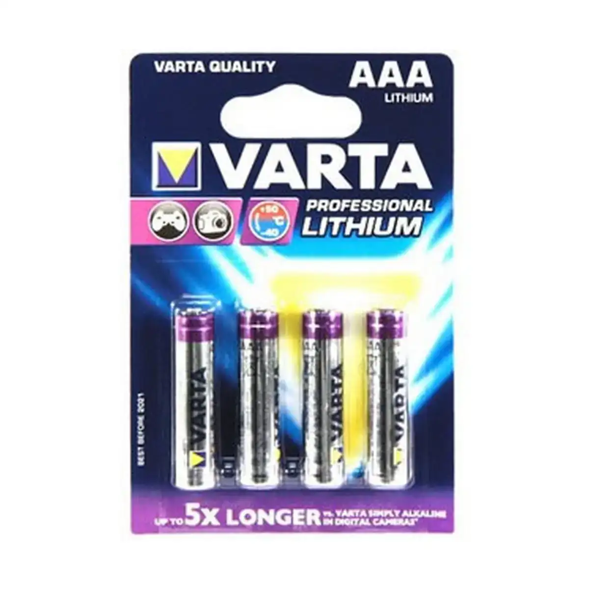 Batteries varta ultra lithium 4 pieces _4750. Entrez dans l'Univers de DIAYTAR COTE D'IVOIRE - Où l'Innovation Rencontre la Tradition. Explorez notre sélection de produits modernes et traditionnels qui incarnent l'esprit dynamique du Côte d'Ivoire.