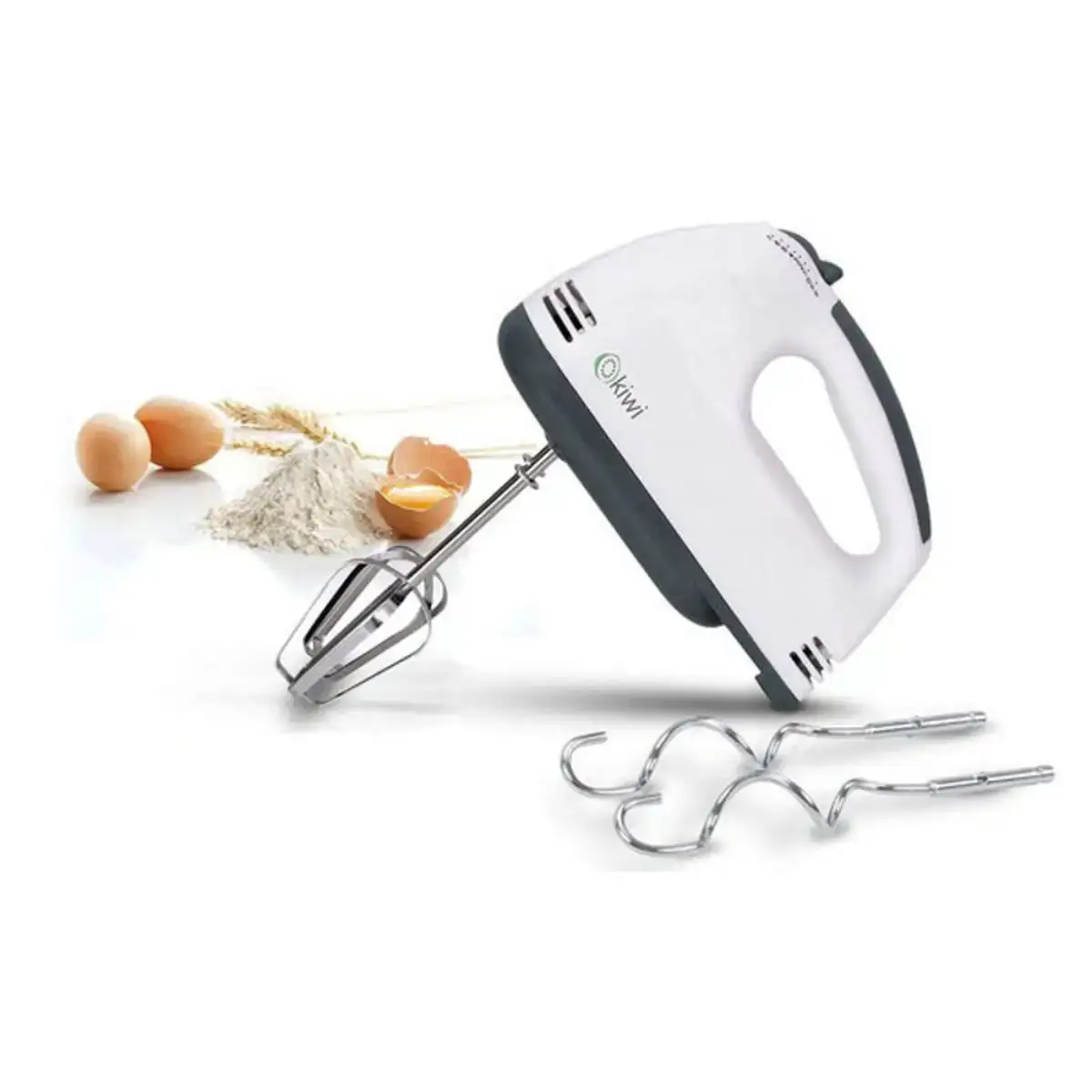 Batteur electrique kiwi 200w_5259. DIAYTAR COTE D'IVOIRE - Votre Passage vers le Raffinement. Plongez dans notre univers de produits exquis et choisissez des articles qui ajoutent une touche de sophistication à votre vie.