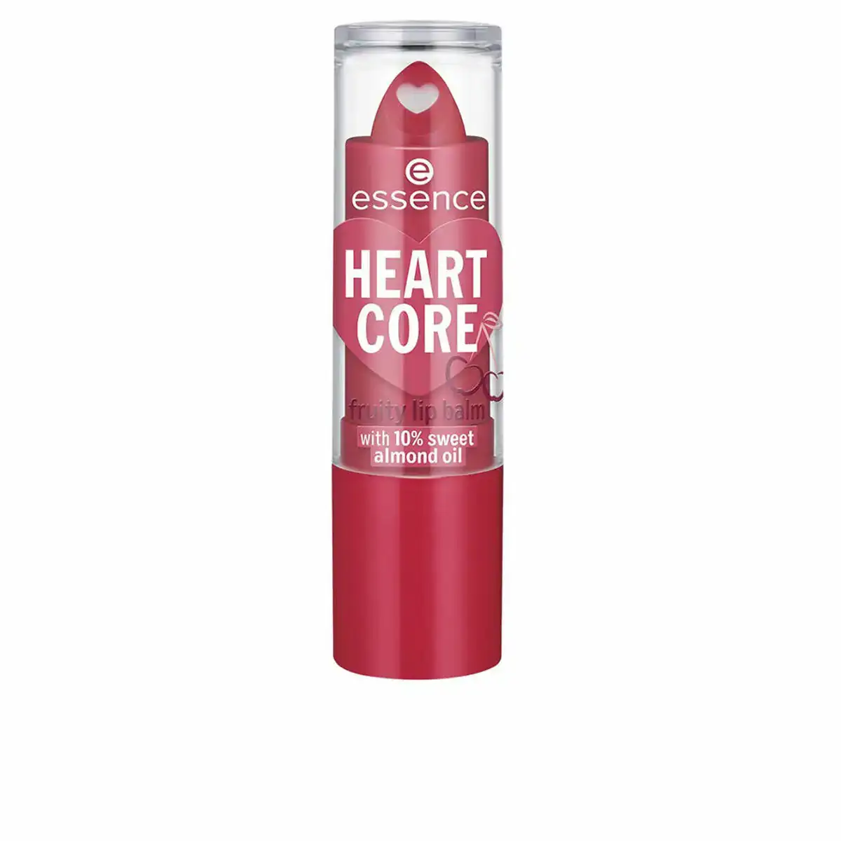 Baume a levres avec couleur essence heart core no 01 crazy cherry 3 g_8234. DIAYTAR COTE D'IVOIRE - Votre Passage vers l'Exceptionnel. Naviguez à travers notre sélection minutieuse et découvrez des articles qui apportent une touche spéciale à chaque instant de votre vie.