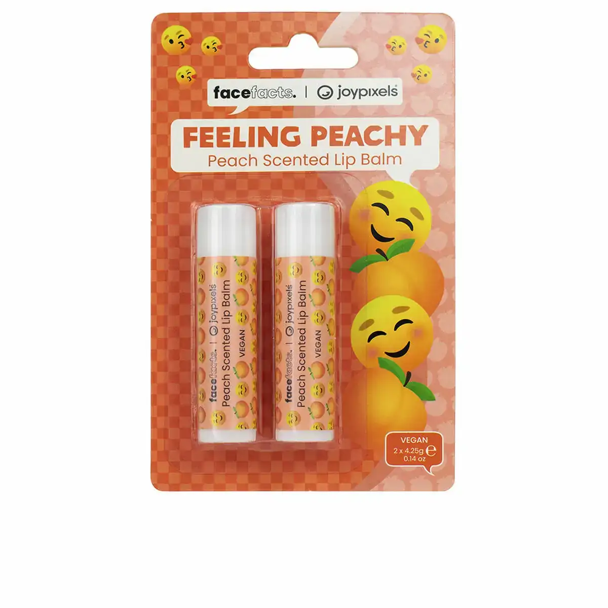 Baume a levres face facts feeling peachy peche 2 unites 4 25 g_4235. DIAYTAR COTE D'IVOIRE - Là où Choisir est une Célébration de l'Artisanat. Explorez notre gamme variée et choisissez des produits qui incarnent la tradition et le talent des artisans du Côte d'Ivoire.