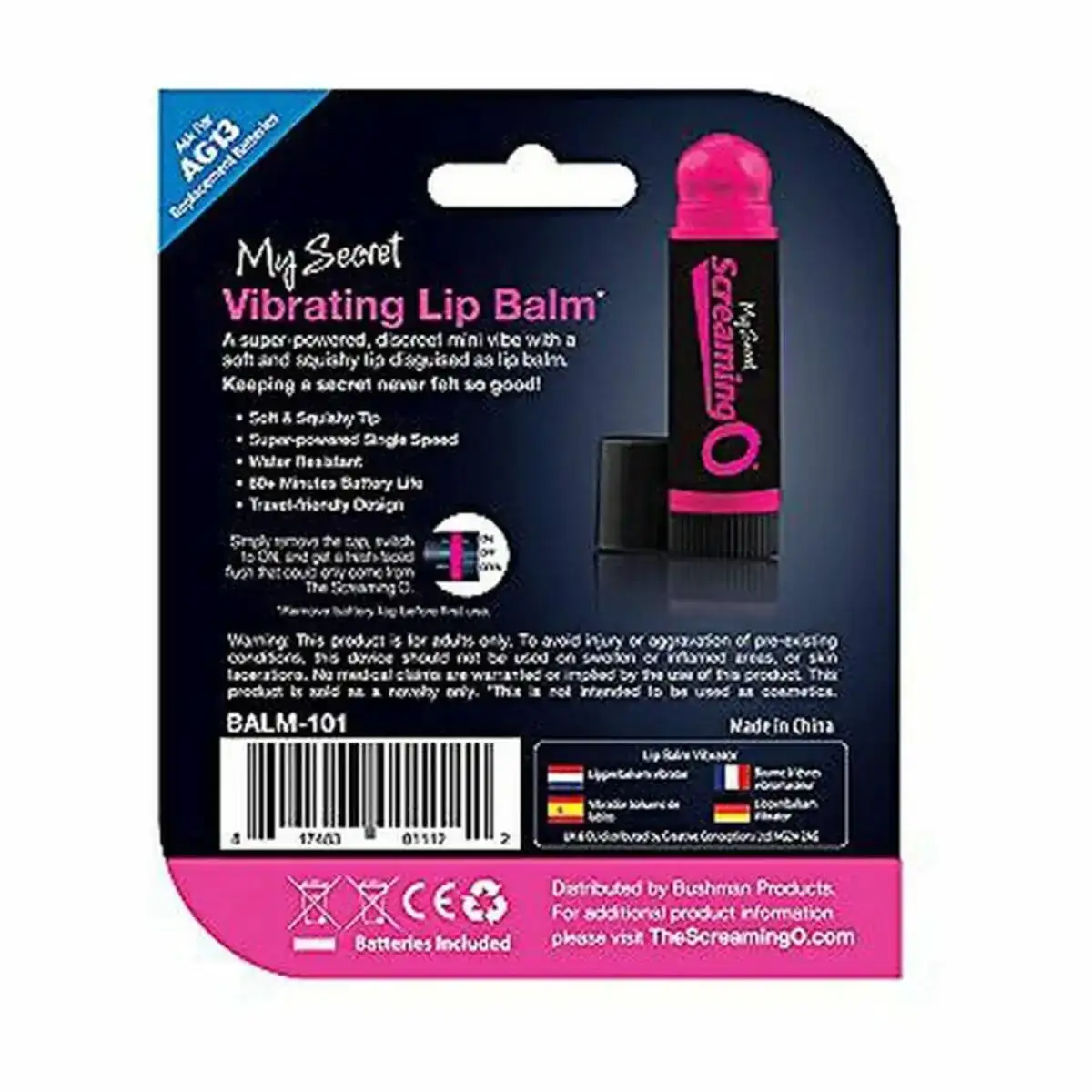 Baume a levres vibrant the screaming o e25600_2176. DIAYTAR COTE D'IVOIRE - Votre Portail vers l'Extraordinaire. Parcourez nos collections et découvrez des produits qui vous emmènent au-delà de l'ordinaire, créant une expérience de shopping mémorable.