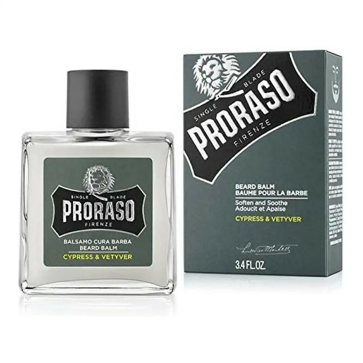 Baume pour la barbe proraso cypress vetyver 100 ml _6069. DIAYTAR COTE D'IVOIRE - Là où Chaque Produit a son Histoire. Découvrez notre gamme de produits, chacun portant en lui le récit de l'artisanat et de la passion, pour vous offrir une expérience de shopping authentique.