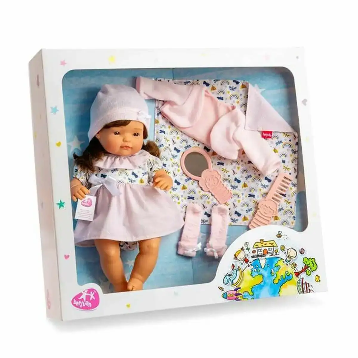 Bebe poupee berjuan claudia 12180 21 38 cm_3491. DIAYTAR COTE D'IVOIRE - Où Chaque Produit est une Histoire à Raconter. Découvrez notre sélection de produits qui vous permettent de créer votre propre récit à travers vos achats.