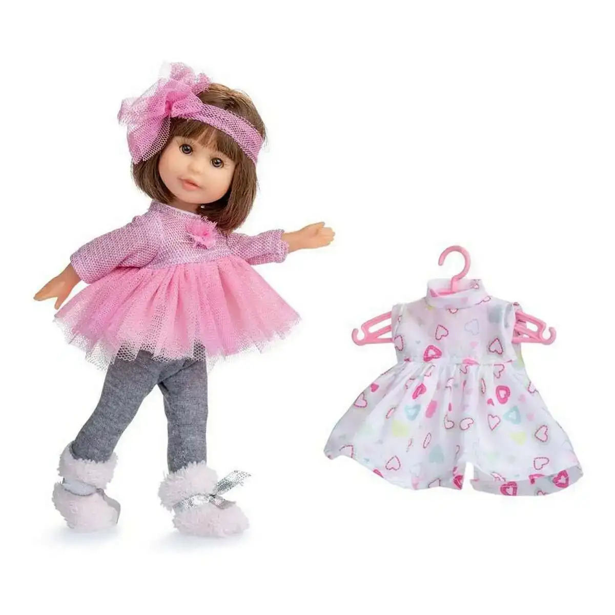 Bebe poupee berjuan irene brunette 22 cm _3839. DIAYTAR COTE D'IVOIRE - L'Art de Vivre en Couleurs. Découvrez notre boutique en ligne et trouvez des produits qui ajoutent une palette vibrante à votre quotidien.