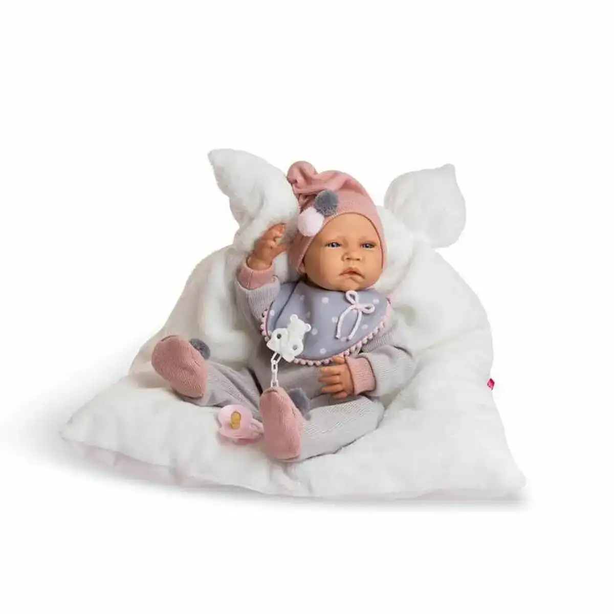 Bebe poupee berjuan new born 45 cm gris_6403. DIAYTAR COTE D'IVOIRE - Votre Passage Vers l'Excellence Shopping. Découvrez un catalogue en ligne qui offre une expérience d'achat exceptionnelle, avec des produits soigneusement sélectionnés pour satisfaire tous les goûts.