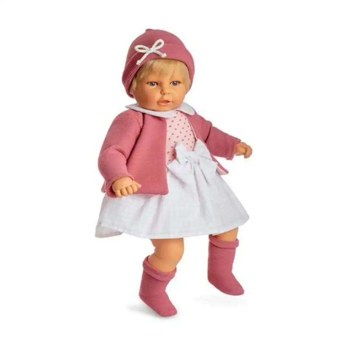 Bebe poupee berjuan vetements rose 60 cm _7424. DIAYTAR COTE D'IVOIRE - L'Art de Choisir, l'Art de Se Distinquer. Naviguez à travers notre catalogue et choisissez des produits qui ajoutent une note d'élégance à votre style unique.