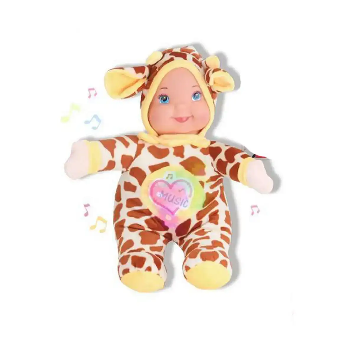 Bebe poupee reig 35 cm girafe peluche musicale_5239. DIAYTAR COTE D'IVOIRE - Où Choisir est un Acte de Création. Naviguez à travers notre plateforme et choisissez des produits qui complètent votre histoire personnelle.