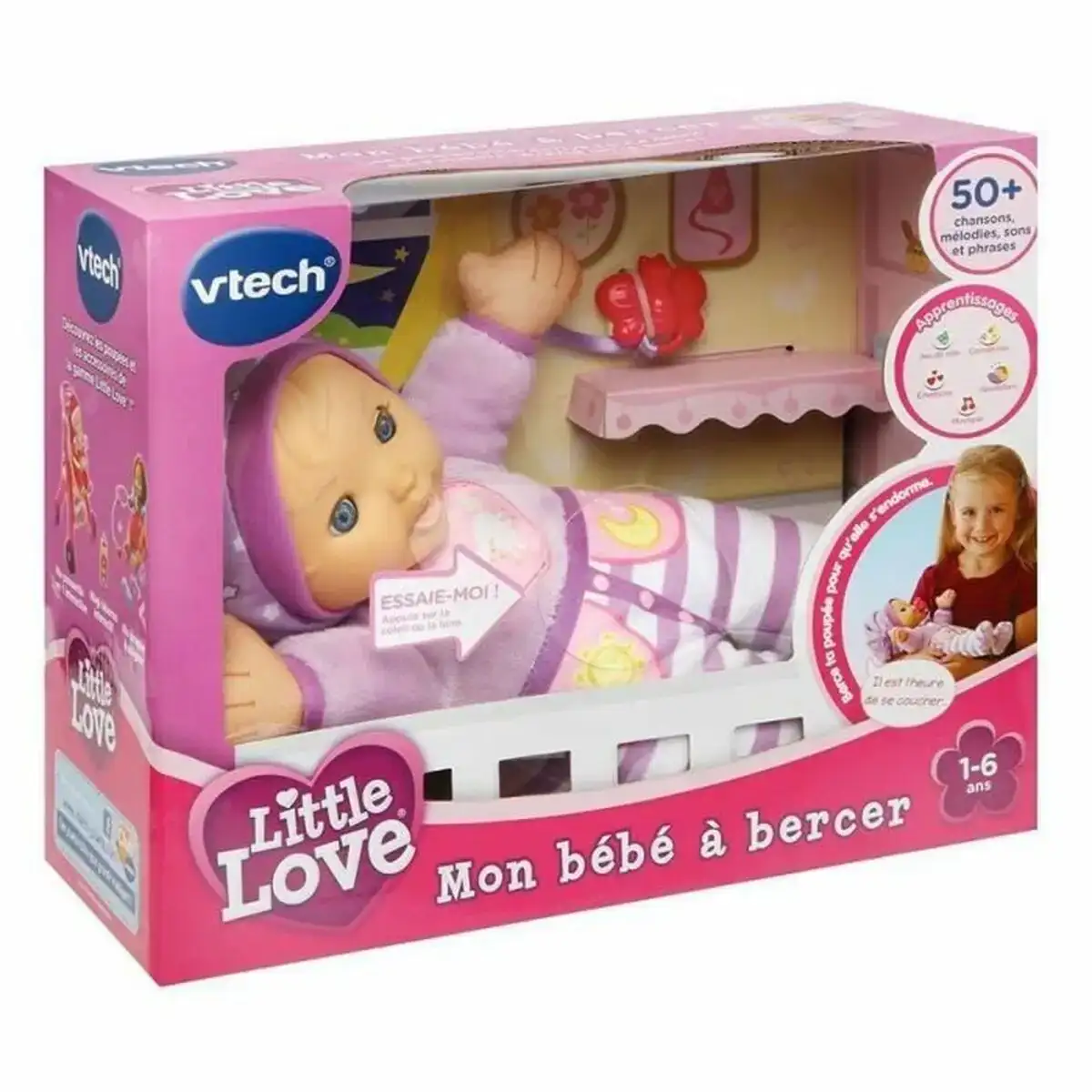 Bebe poupee vtech mon bebe a bercer_8735. DIAYTAR COTE D'IVOIRE - Votre Destination pour un Shopping Réfléchi. Découvrez notre gamme variée et choisissez des produits qui correspondent à vos valeurs et à votre style de vie.