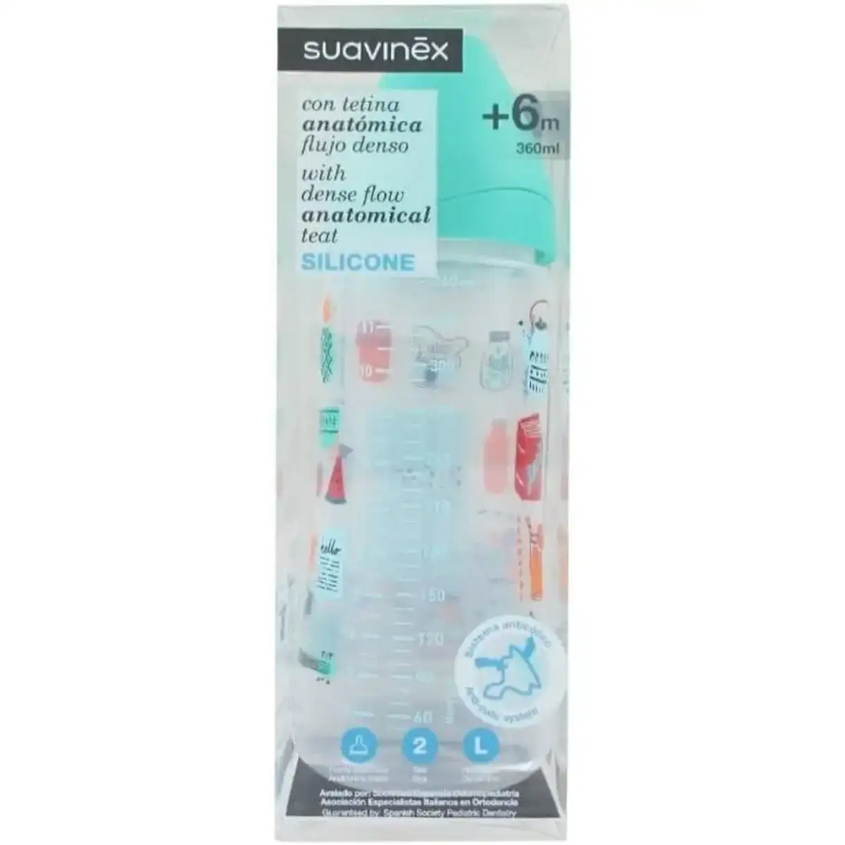 Biberon anti colique suavinex 6 mois 360 ml _1040. Bienvenue sur DIAYTAR COTE D'IVOIRE - Là où Chaque Objet a une Âme. Plongez dans notre catalogue et trouvez des articles qui portent l'essence de l'artisanat et de la passion.