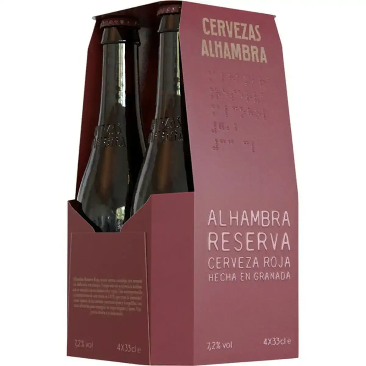 Biere alhambra 4 x 330 ml rouge_2460. DIAYTAR COTE D'IVOIRE - L'Art de Vivre l'Élégance Accessible. Parcourez notre gamme variée et choisissez des produits qui ajoutent une touche de sophistication à votre style.