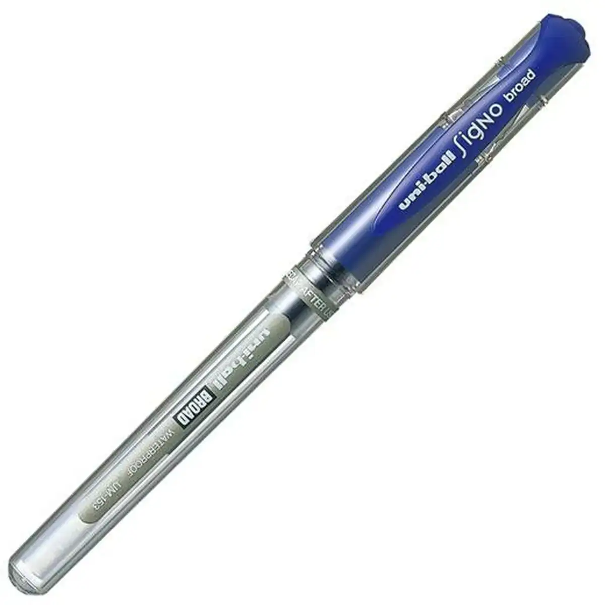 Biros a encre liquide uni ball signo broad um 153 w bleu 12 unites_6488. DIAYTAR COTE D'IVOIRE - L'Art du Shopping Éclairé. Parcourez notre catalogue et choisissez parmi des produits de qualité qui satisferont vos besoins et votre style.