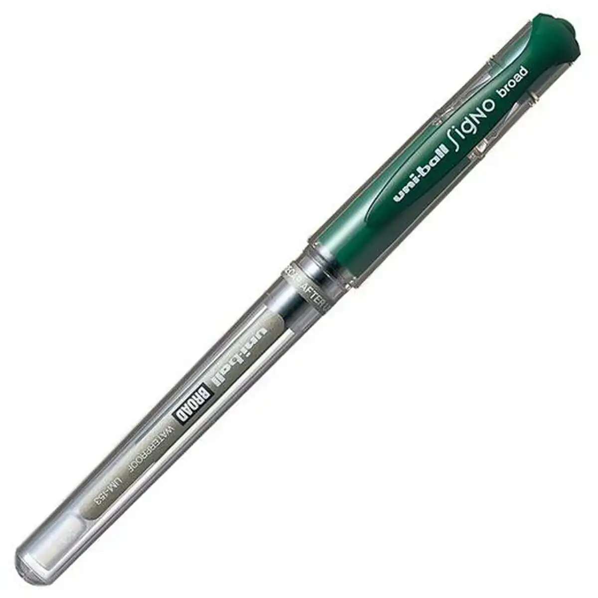 Biros a encre liquide uni ball signo broad um 153 w vert 12 unites_7876. DIAYTAR COTE D'IVOIRE - L'Équilibre Parfait entre Tradition et Modernité. Explorez notre collection pour trouver des produits qui incarnent la culture et la contemporanéité du Côte d'Ivoire.