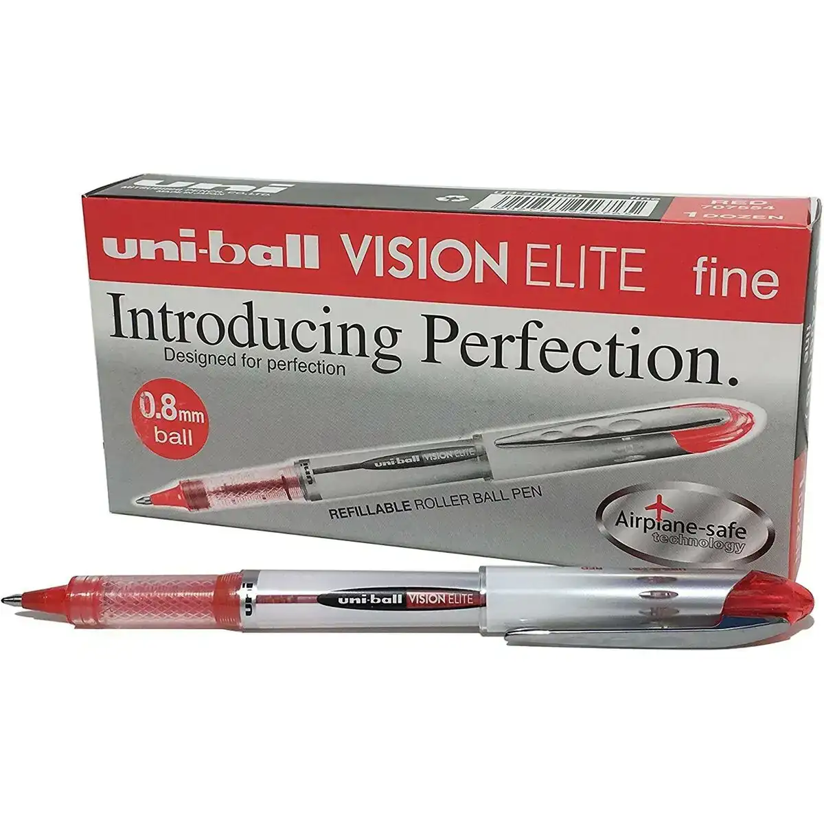 Biros a encre liquide uni ball vision elite ub 200 rouge 12 unites_1145. Bienvenue chez DIAYTAR COTE D'IVOIRE - Où Choisir est un Voyage. Plongez dans notre plateforme en ligne pour trouver des produits qui ajoutent de la couleur et de la texture à votre quotidien.
