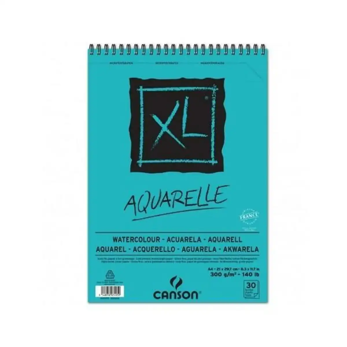 Bloc aquarelle canson aquarelle xl 300 g 30 volets 5 unites 210 x 297 mm _8525. Bienvenue sur DIAYTAR COTE D'IVOIRE - Votre Destination Shopping à la Côte d'Ivoireaise. Explorez notre boutique en ligne et découvrez une gamme variée de produits qui capturent l'esprit du Côte d'Ivoire.