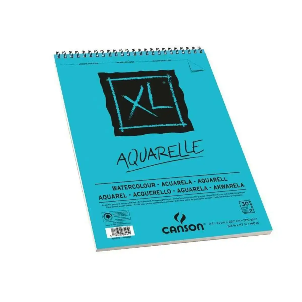 Bloc aquarelle canson aquarelle xl 300 g 30 volets 5 unites 29 7 x 42 cm _5621. DIAYTAR COTE D'IVOIRE - Votre Marché Virtuel au Côte d'Ivoire. Parcourez notre boutique en ligne pour trouver des trésors cachés, des articles indispensables du quotidien aux joyaux artistiques.