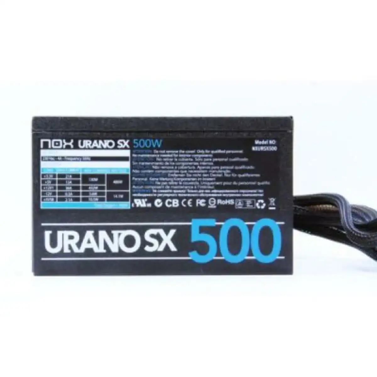 Bloc d alimentation nox urano sx 500 atx 500w 500 w_7794. DIAYTAR COTE D'IVOIRE - L'Art de Vivre avec Authenticité. Explorez notre gamme de produits artisanaux et découvrez des articles qui apportent une touche unique à votre vie.