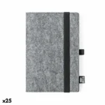 Bloc de notes 141131 a5 gris 25 unites _4961. DIAYTAR COTE D'IVOIRE - Où le Shopping Devient une Aventure Culturelle. Plongez dans notre univers de produits qui célèbrent l'héritage et l'artisanat du Côte d'Ivoire.