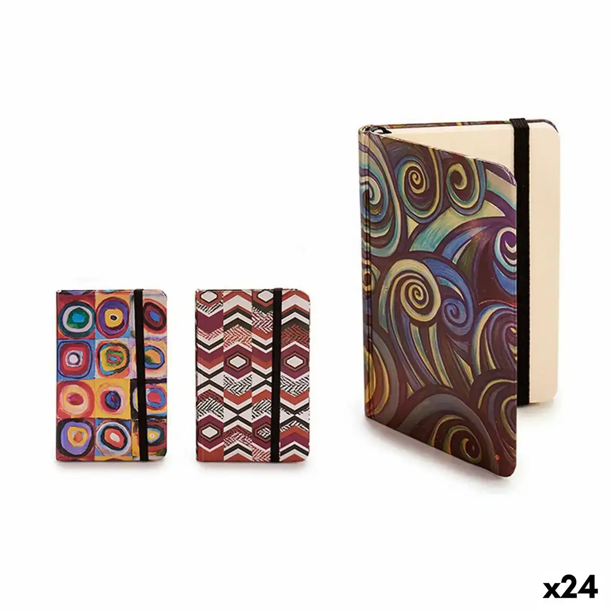 Bloc de notes b7 formes 100 volets 9 x 1 x 14 cm 24 unites _6852. DIAYTAR COTE D'IVOIRE - Votre Escale Shopping incontournable. Explorez notre boutique en ligne et dénichez des trésors qui reflètent la richesse culturelle et la modernité du Côte d'Ivoire.