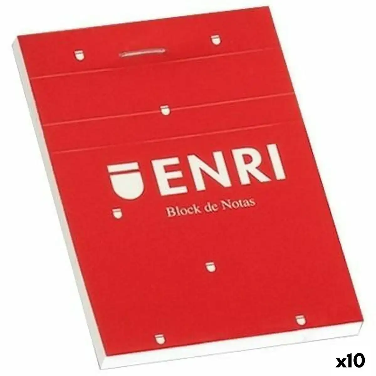 Bloc de notes enri rouge 80 volets a6 10 unites _9372. DIAYTAR COTE D'IVOIRE - Votre Destination Shopping Exquise. Explorez notre boutique en ligne et découvrez des trésors qui ajoutent une touche de sophistication à votre style et à votre espace.