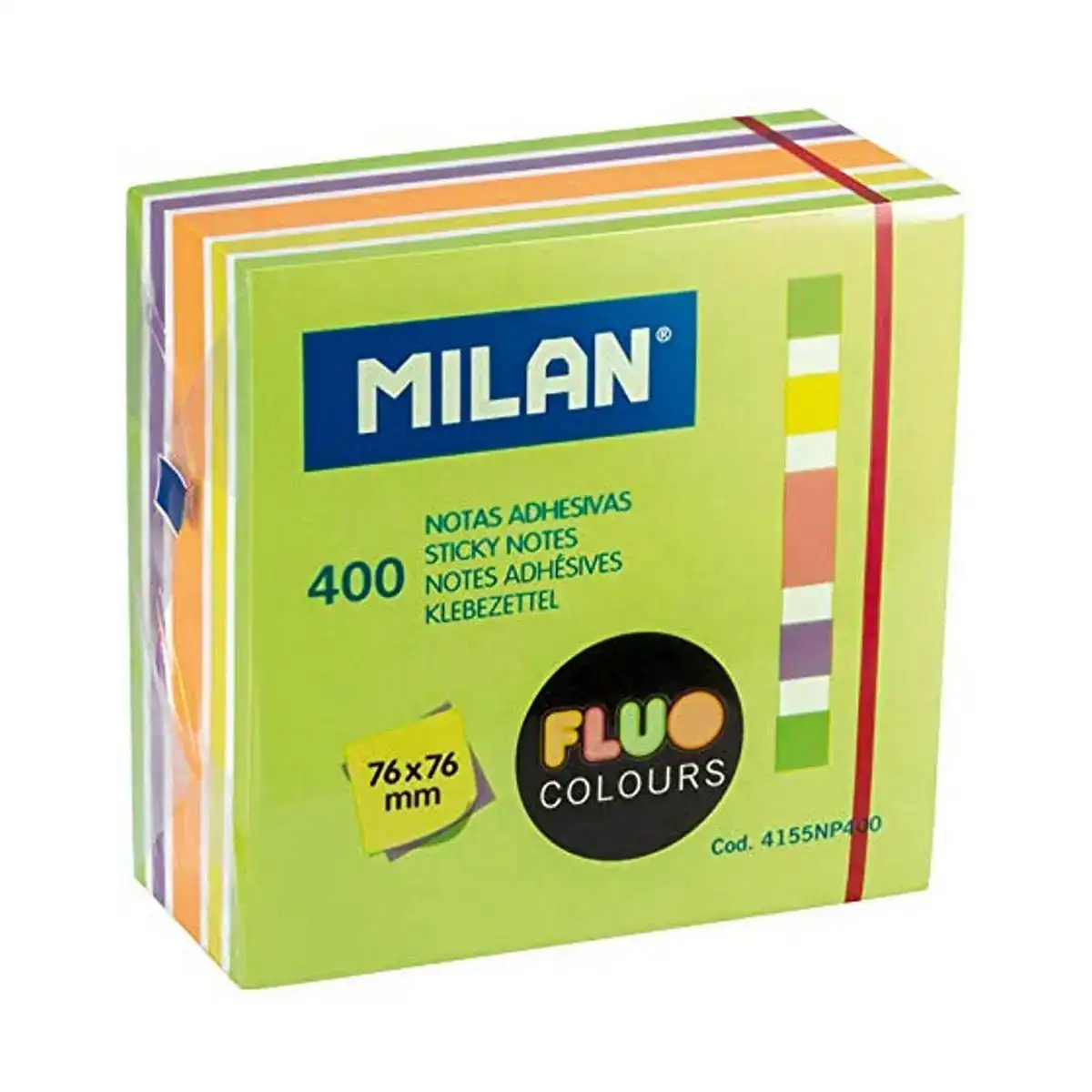 Bloc de notes milan fluo autocollants 7 6 x 7 6 cm_6575. Plongez dans le Monde de DIAYTAR COTE D'IVOIRE - Où Chaque Article Raconte une Histoire. Explorez notre vaste assortiment et choisissez des produits qui vous parlent et reflètent votre style unique.