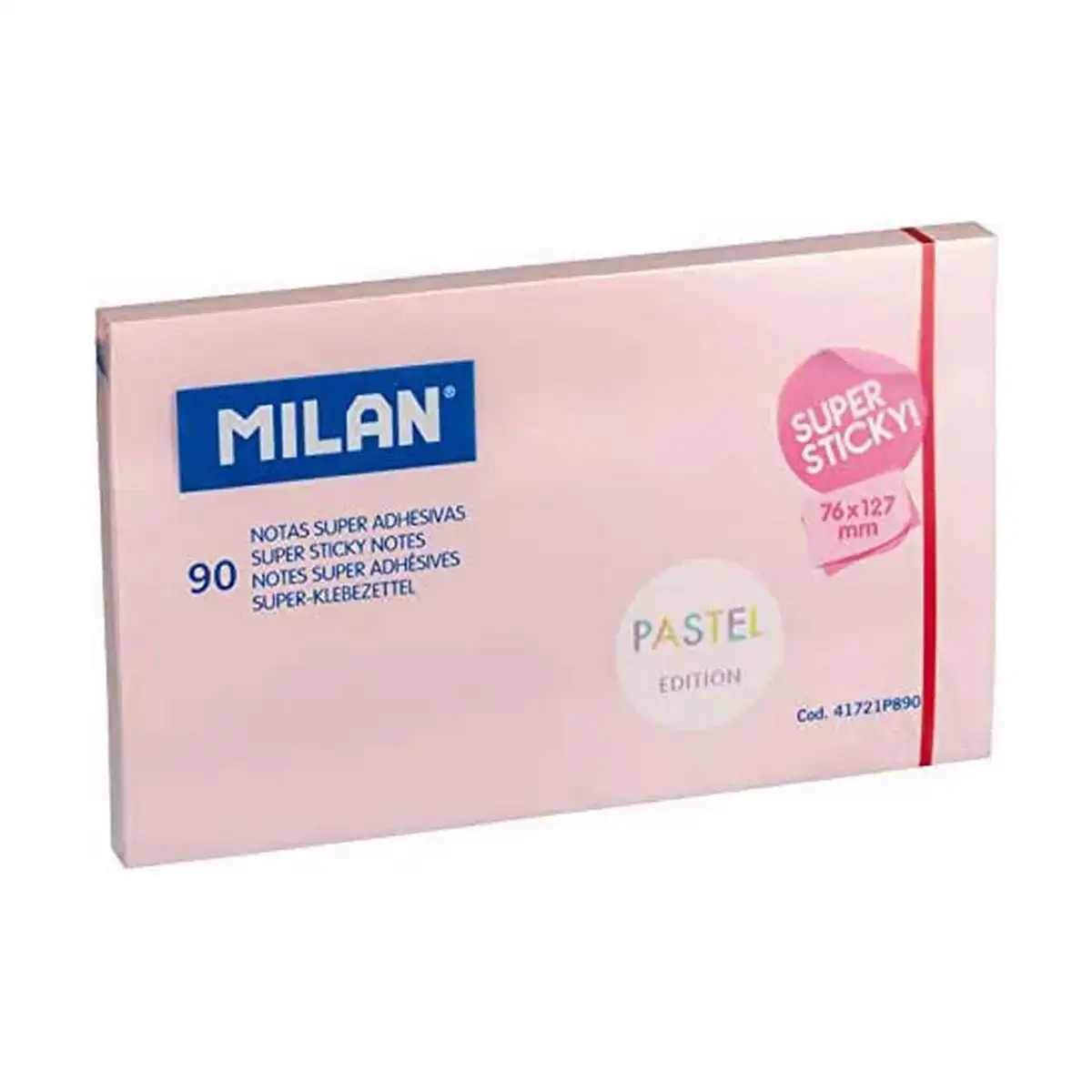 Bloc de notes milan pastel autocollants rose 76 x 127 mm _5298. DIAYTAR COTE D'IVOIRE - Là où Chaque Produit Est une Trouvaille. Explorez notre sélection minutieuse et découvrez des articles qui correspondent à votre style de vie et à vos aspirations.