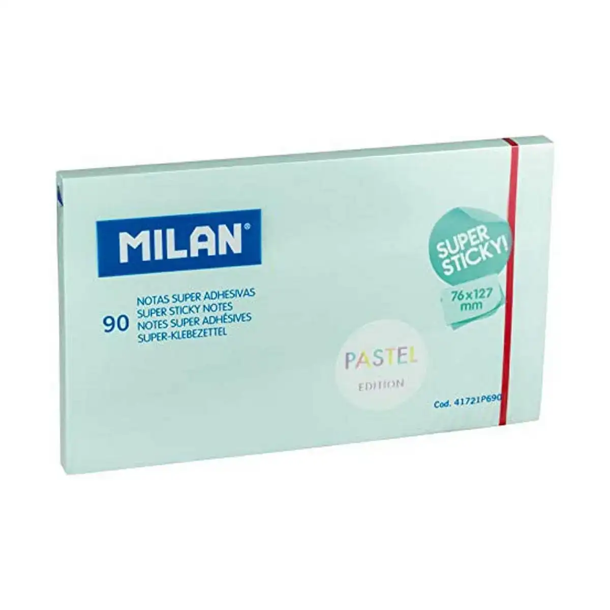 Bloc de notes milan pastel bleu pastel 76 x 127 mm _5678. Bienvenue chez DIAYTAR COTE D'IVOIRE - Où Chaque Objet a son Histoire. Découvrez notre sélection méticuleuse et choisissez des articles qui racontent l'âme du Côte d'Ivoire.