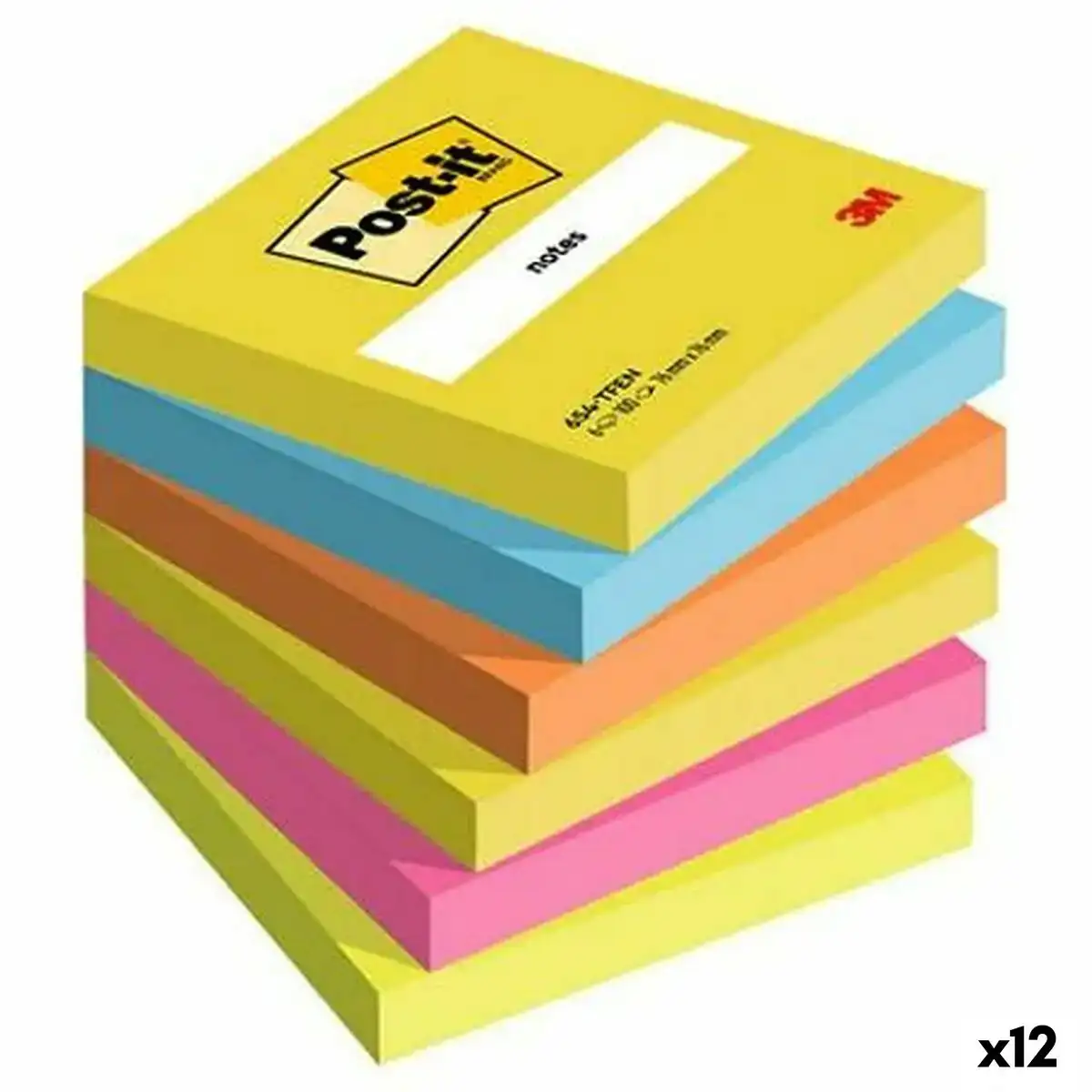 Bloc de notes post it 76 x 76 mm multicouleur 100 volets 12 unites _1410. DIAYTAR COTE D'IVOIRE - Là où Vos Rêves Prendent Forme. Plongez dans notre catalogue diversifié et trouvez des produits qui enrichiront votre quotidien, du pratique à l'exceptionnel.