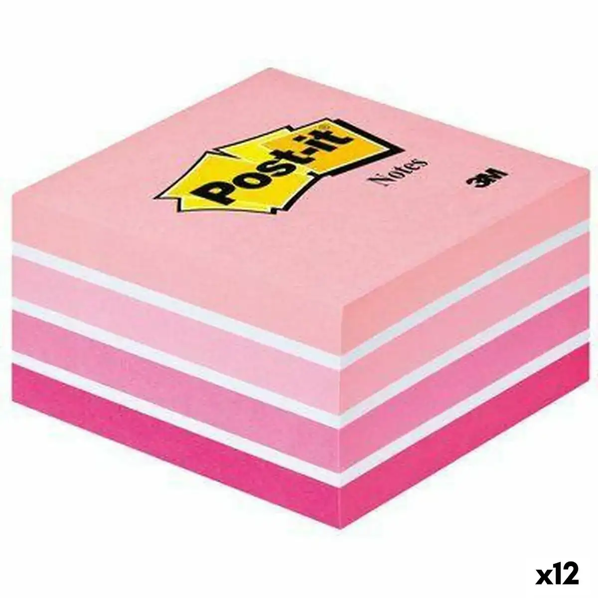 Bloc de notes post it 76 x 76 mm rose 450 volets 12 unites _1698. DIAYTAR COTE D'IVOIRE - L'Art de Vivre l'Excellence au Quotidien. Explorez notre gamme et choisissez des produits qui ajoutent une note de prestige à votre vie.