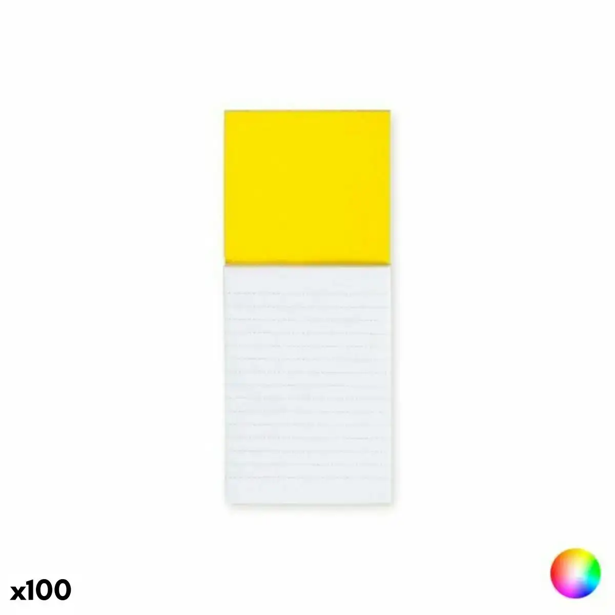 Bloc notes aimante 144811 100 unites _9725. DIAYTAR COTE D'IVOIRE - L'Art de Vivre en Couleurs. Découvrez notre boutique en ligne et trouvez des produits qui ajoutent une palette vibrante à votre quotidien.